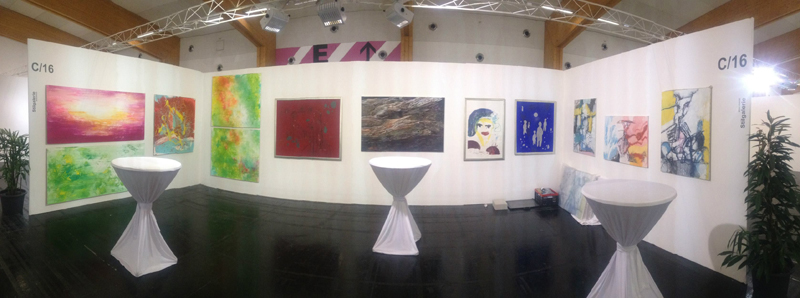 Messestand C16 der Stilgalerie München auf der ART Innsbruck 2014