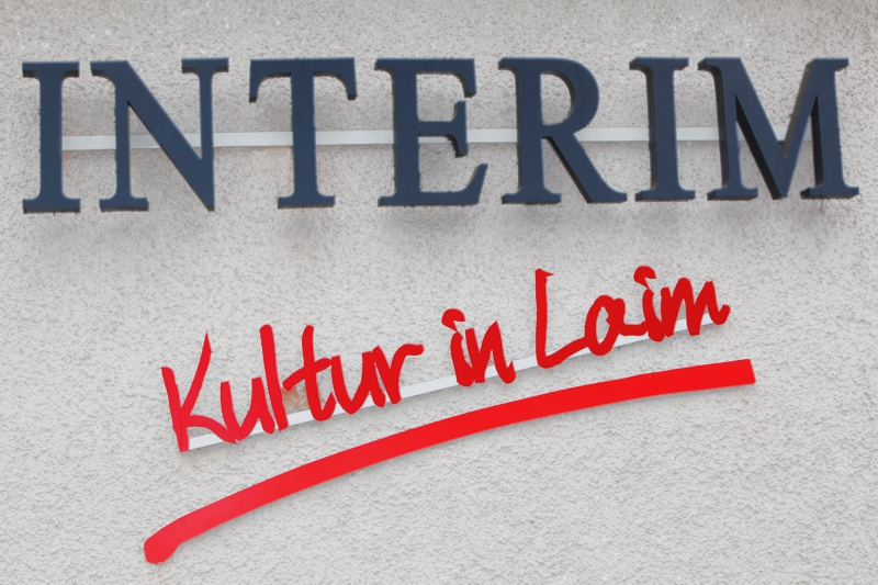Vernissage im Interim von Sabine Haag, Stadtteilwoche Laim