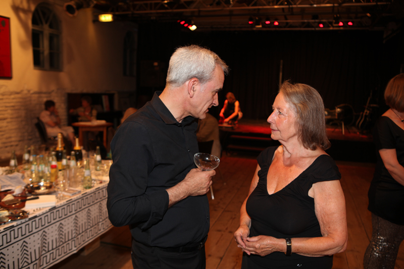 Vernissage im Interim von Sabine Haag, Stadtteilwoche Laim
