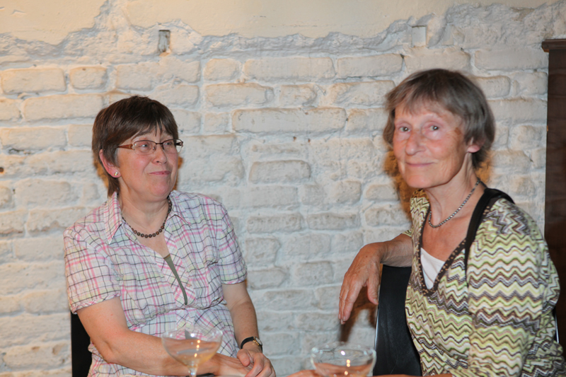 Vernissage im Interim von Sabine Haag, Stadtteilwoche Laim