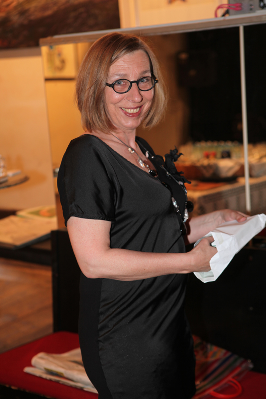 Vernissage im Interim von Sabine Haag, Stadtteilwoche Laim