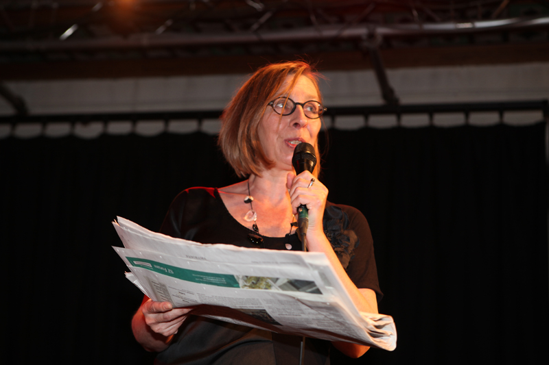 Vernissage im Interim von Sabine Haag, Stadtteilwoche Laim
