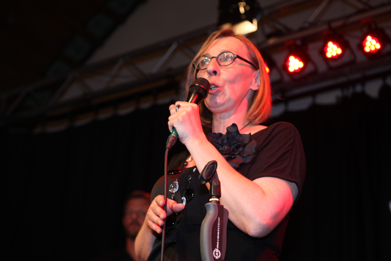 Vernissage im Interim von Sabine Haag, Stadtteilwoche Laim