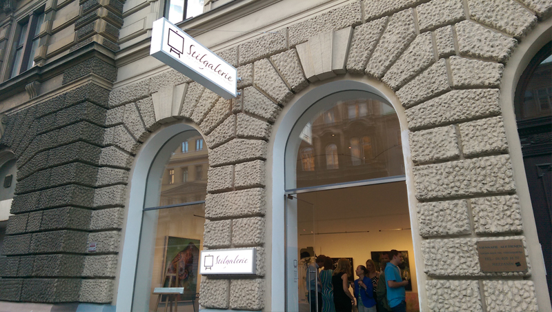 Stilgalerie Wien, Soft Opening mit Werken von Sabine Haag