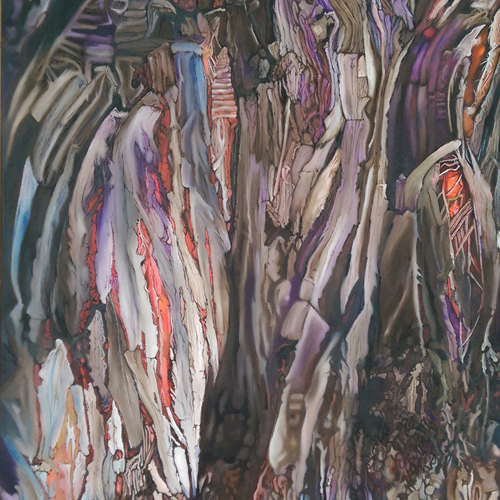 Zusammenhang, 60x75cm, Öl/Leinwand